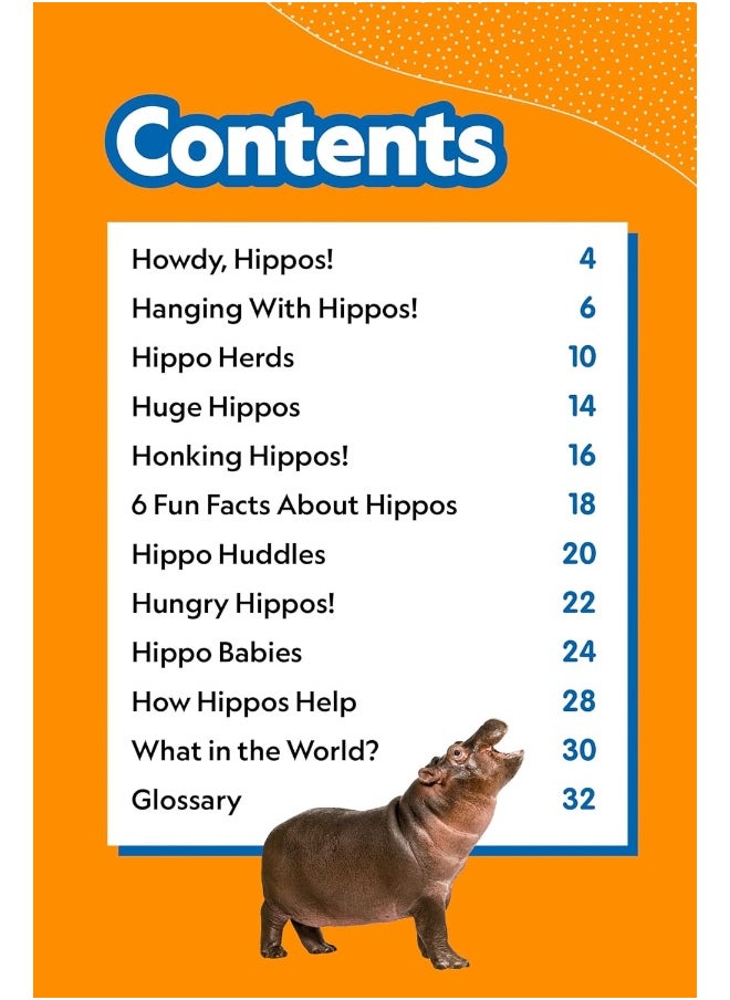National Geographic Readers Hippos (Level 1)  - Image 5