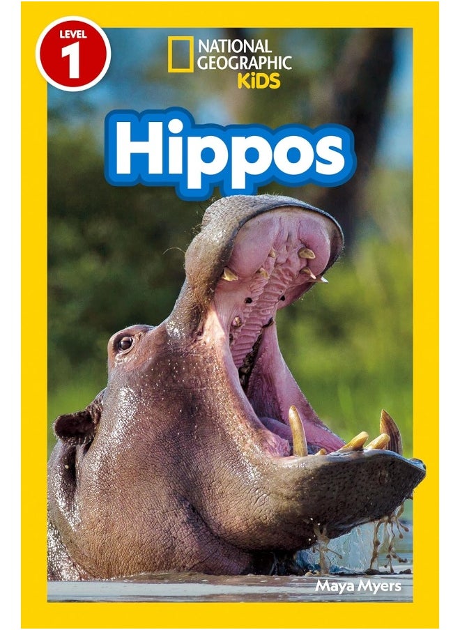National Geographic Readers Hippos (Level 1)  - Image 1