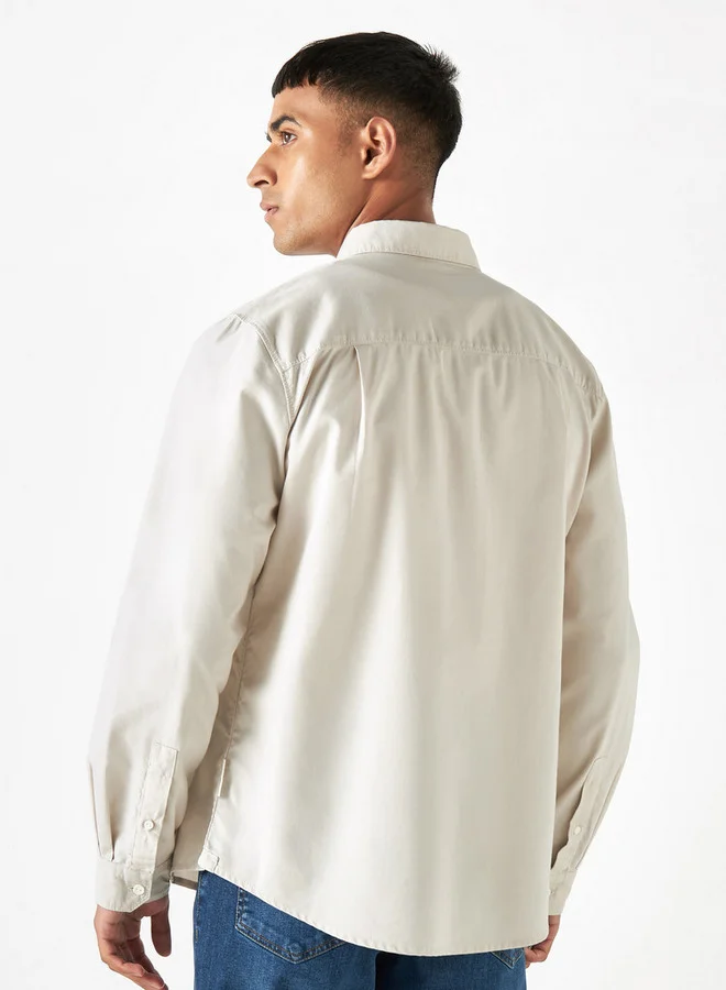 Lee Cooper Lee Cooper Shirt with Long Sleeves and Pocket