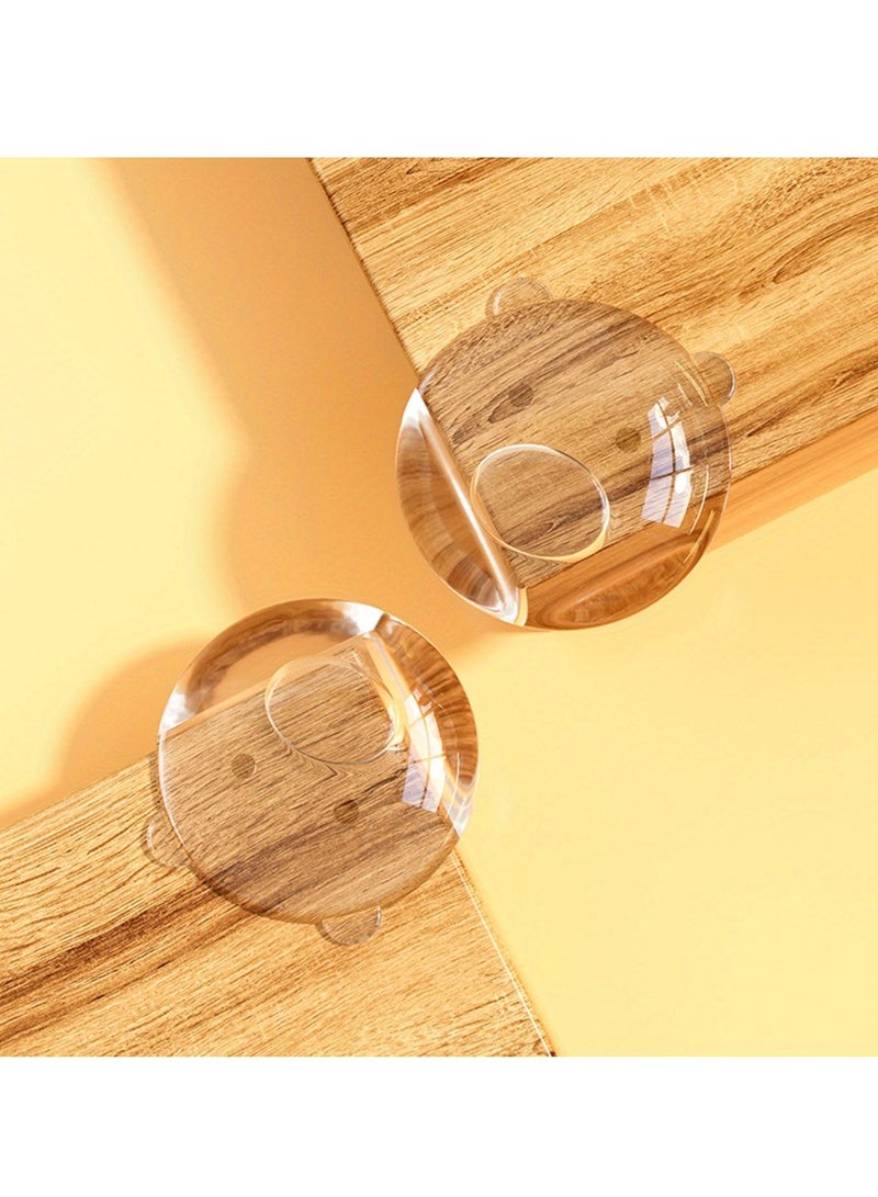 10 عبوات من واقيات زوايا الأطفال، زوايا الطاولة، واقيات طاولة شفافة للأثاث، واقيات الزوايا المستديرة، واقيات زوايا السلامة، زوايا الأثاث ومصدات الأمان للحواف، حماية للأطفال - Image 3