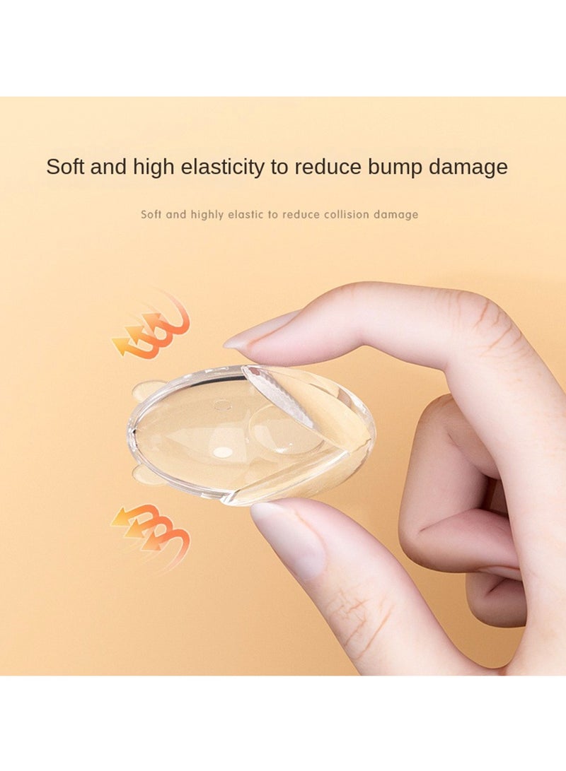 10 عبوات من واقيات زوايا الأطفال، زوايا الطاولة، واقيات طاولة شفافة للأثاث، واقيات الزوايا المستديرة، واقيات زوايا السلامة، زوايا الأثاث ومصدات الأمان للحواف، حماية للأطفال - Image 5