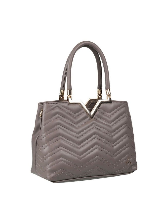 Mochi حقيبة موشي النسائية الرمادية بسحاب (66-7651) - Image 5