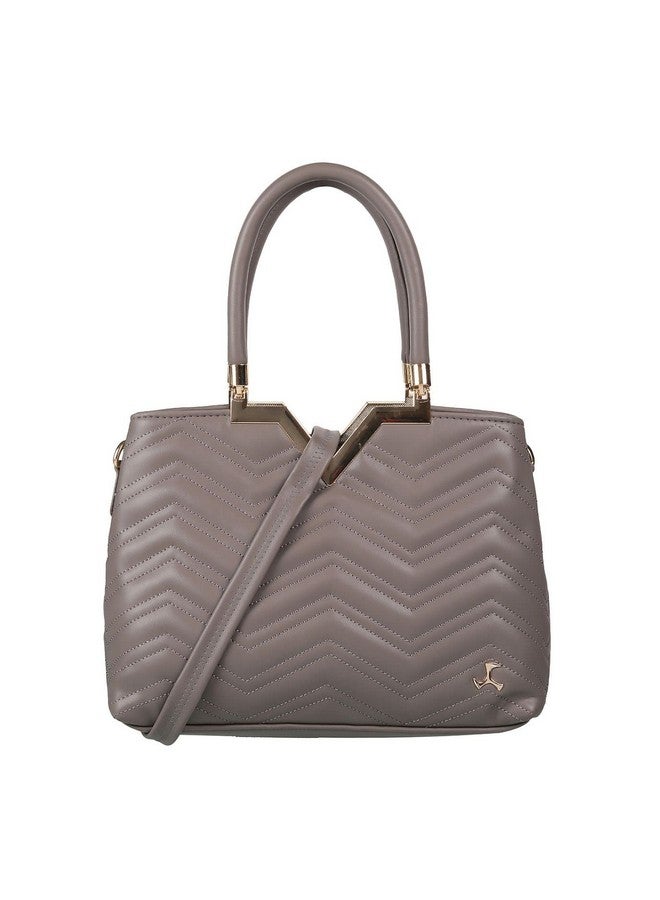 Mochi حقيبة موشي النسائية الرمادية بسحاب (66-7651) - Image 2