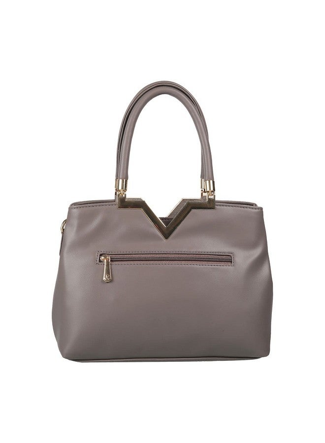 Mochi حقيبة موشي النسائية الرمادية بسحاب (66-7651) - Image 4