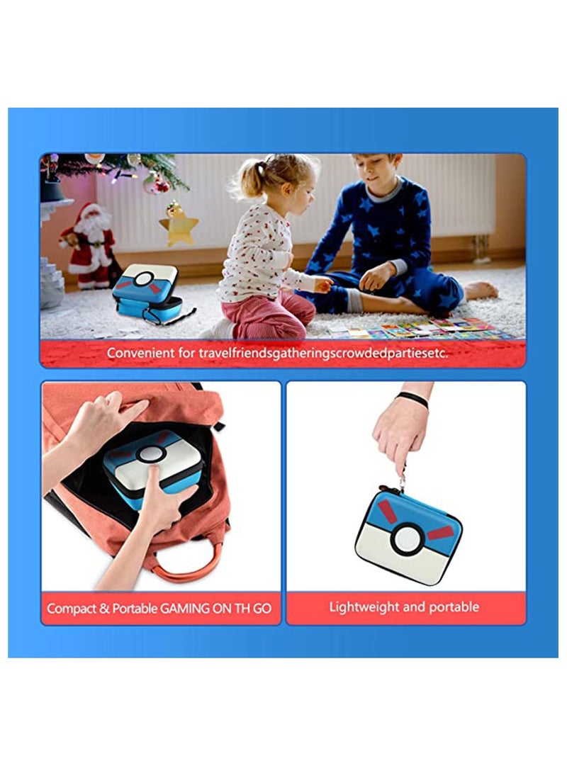 Pokemon Pokemon Card Case Holder for PM TCG Cards Organizer Case Fits Up to 400 Game Cards Pokemon card box Cards Storage Box with Removable Divider and Hand Strap  - Image 2