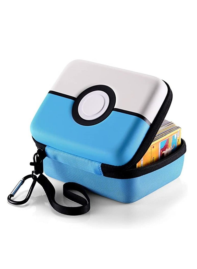 Pokemon Pokemon Card Case Holder for PM TCG Cards Organizer Case Fits Up to 400 Game Cards Pokemon card box Cards Storage Box with Removable Divider and Hand Strap  - Image 4