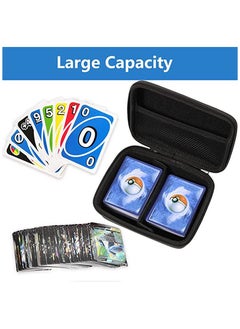 Filly Pokemon Card Case Holder for PM TCG Cards Organizer Case Fits Up to 400 Game Cards Pokemon card box Cards Storage Box with Removable Divider and Hand Strap  - Image 3
