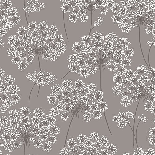 NuWallpaper NU1693 Angelica Peel & Stick Wallpaper, Grey - Image 1