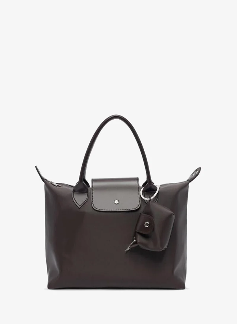 Booster Charmlı Shoulder Bag – Coffee.