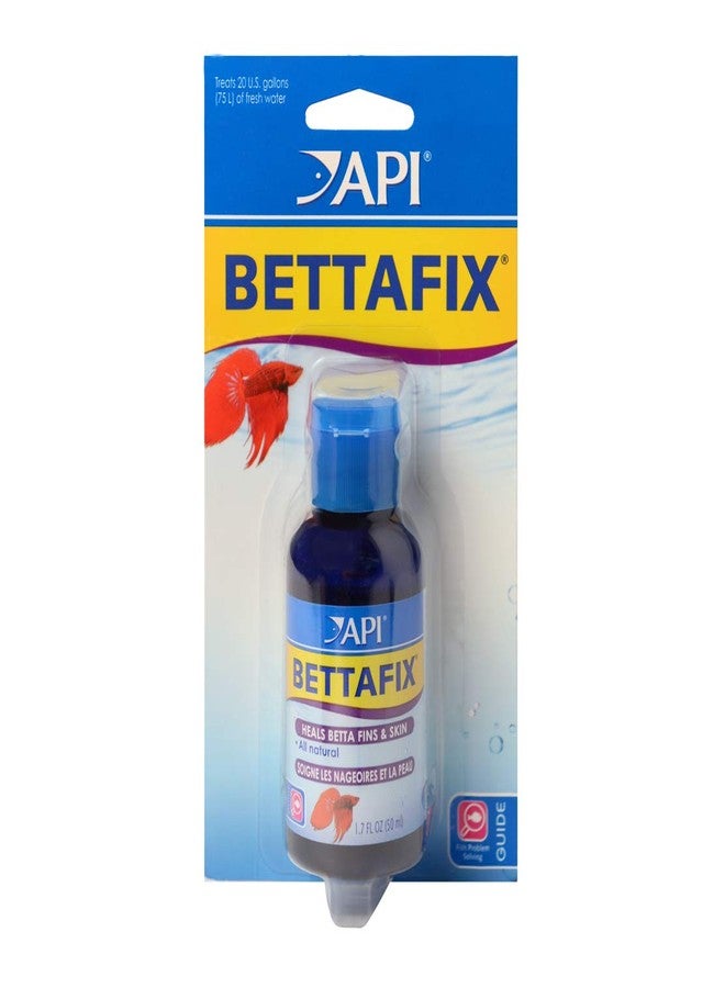API BETTAFIX Antibacterial & Antifungal Betta Fish Infection and Fungus Remedy 1.7-Ounce Bottle - Image 1