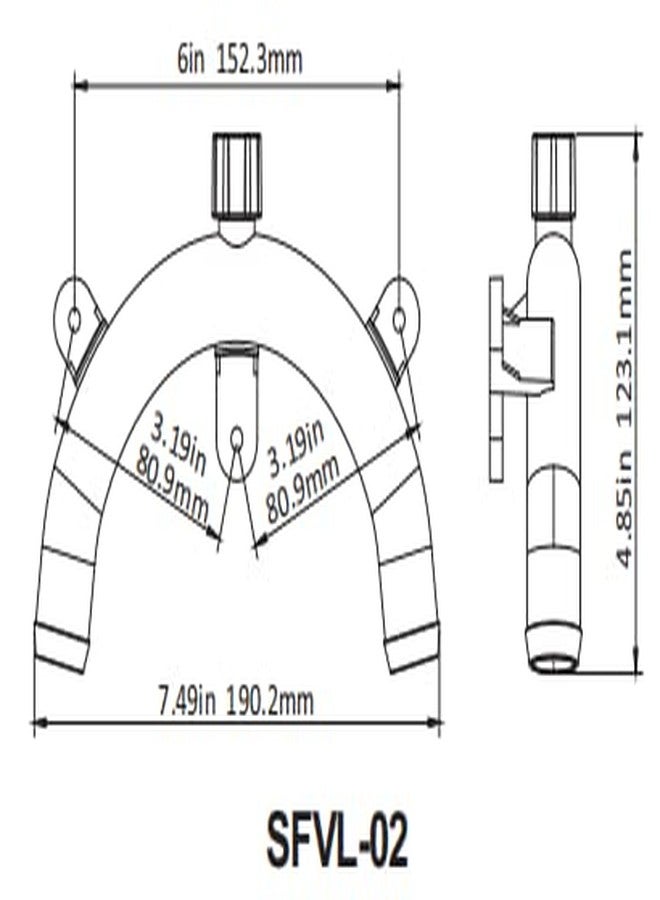 Seaflo Vented Loop Choose Size and Pack Quantity (1", 1-Pack) - Image 3
