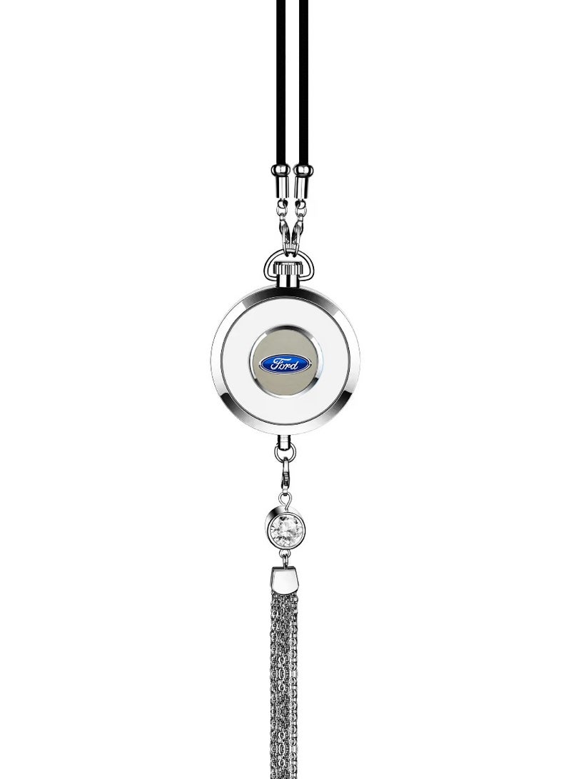 Ford Car Logo Mirror Hanging Pendant High Quality Alloy Glass Mirror Desgin Pendant - Image 2