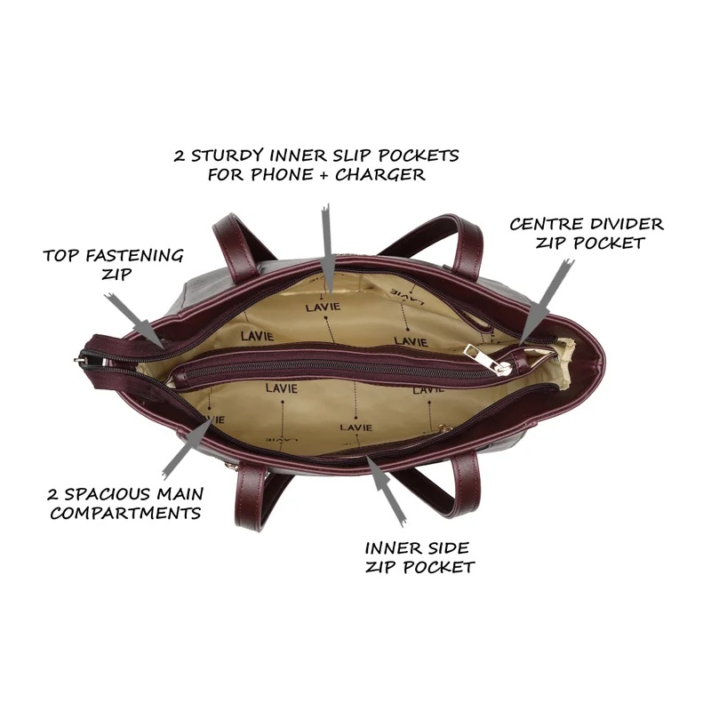 لافي حقيبة لافي نسائية بتولا عنابي
