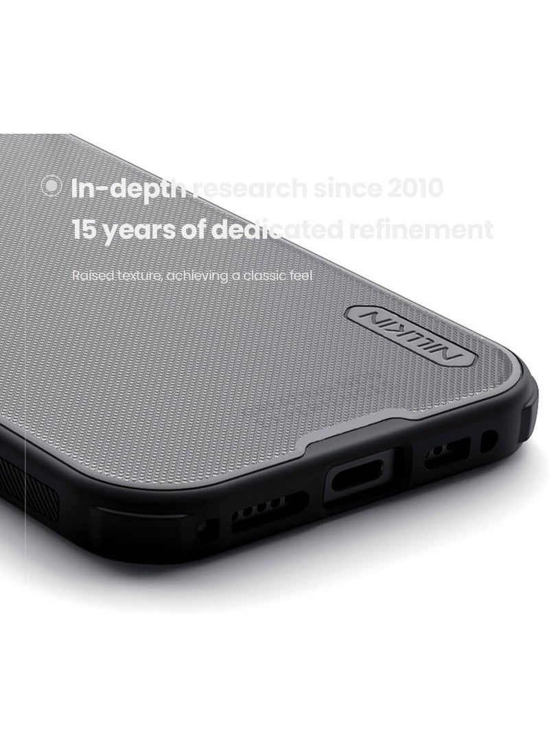 Nillkin Case for iphone 17 Super Frosted Shield Pro Shock Absorb Cover Raised Bezel Camera Protect Without Logo Cut Transparent Iphone 17 2025 Black - Image 2