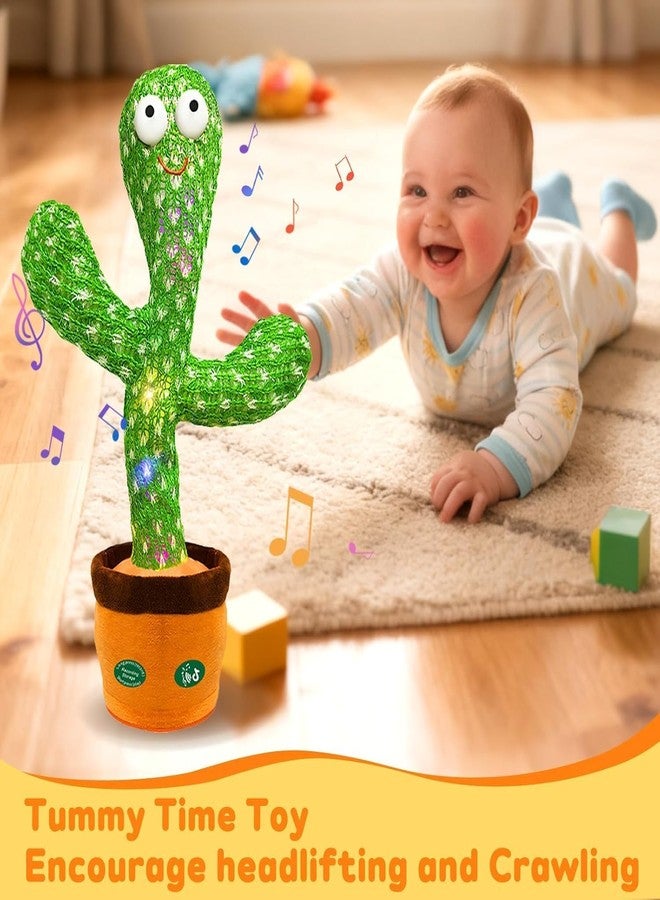 ECLET Dancing Cactus Talking Toy with LED Lighting & Singing Recording Repeat What You Say Funny Education Toys for Babies, Kids, Boys, Girls - Image 5