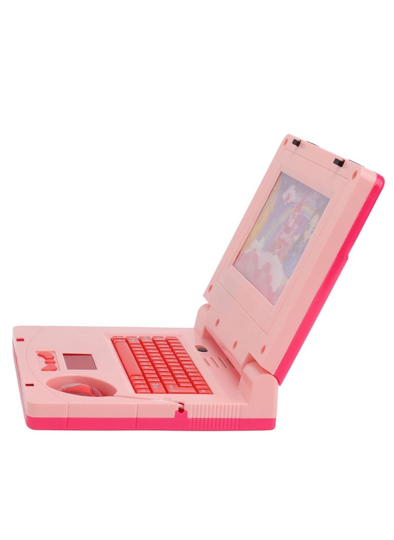 Velaurs - Simulation Notebook Light Music Cartoon Computer Children's Enlightenment Early Education Toys Mouse Style Random - Image 1