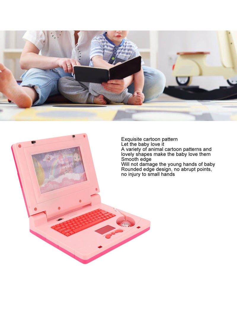 Velaurs - Simulation Notebook Light Music Cartoon Computer Children's Enlightenment Early Education Toys Mouse Style Random - Image 1