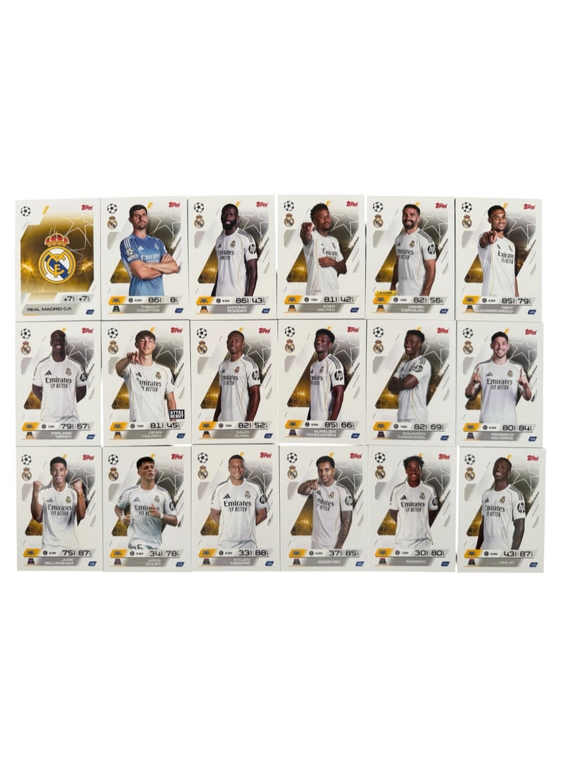 Topps Match Attax 25/26 - Real Madrid Team - Image 1