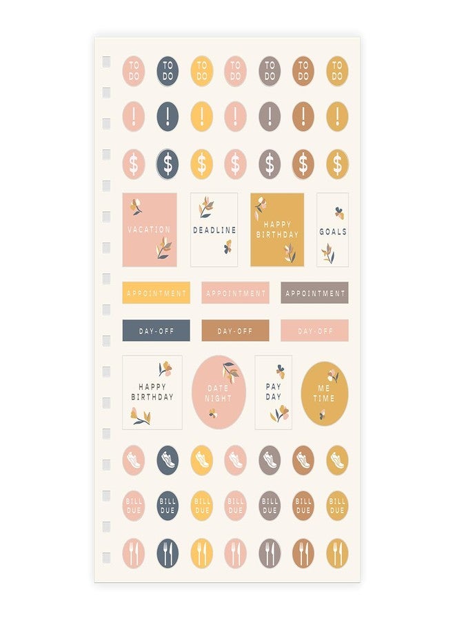 Lady Jayne Bloomscape Cream Undated Hardcover Planner (80978) - Image 3