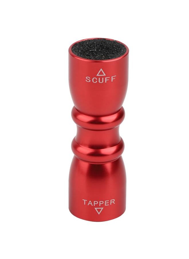 Thoraya Portable Mini Billiard Cue Tip Tool Pool Stick Shaper Repair Scuffer Pick Accessory (Red)  - Image 1