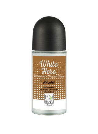 مزيل العرق "وايت هير" برائحة جوز الهند، 50 مل - pzsku/ZE973151B8F2FAB5127C1Z/45/1756289887/f44201ef-b6fc-4d0e-9055-904e1268ad32