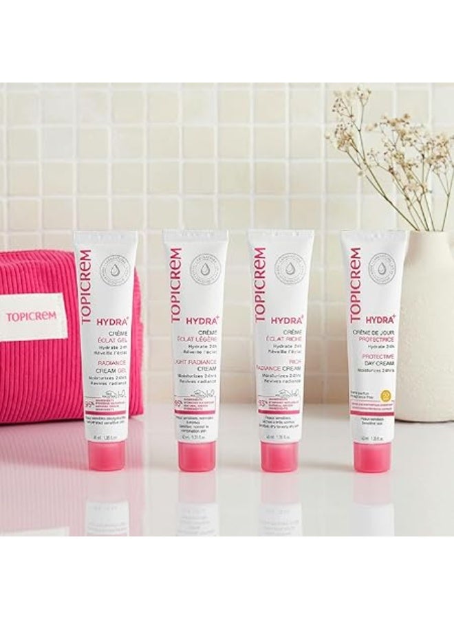 Topicrem Hydra+ Rich Moisturizing Radiance Cream 40ml - Image 4