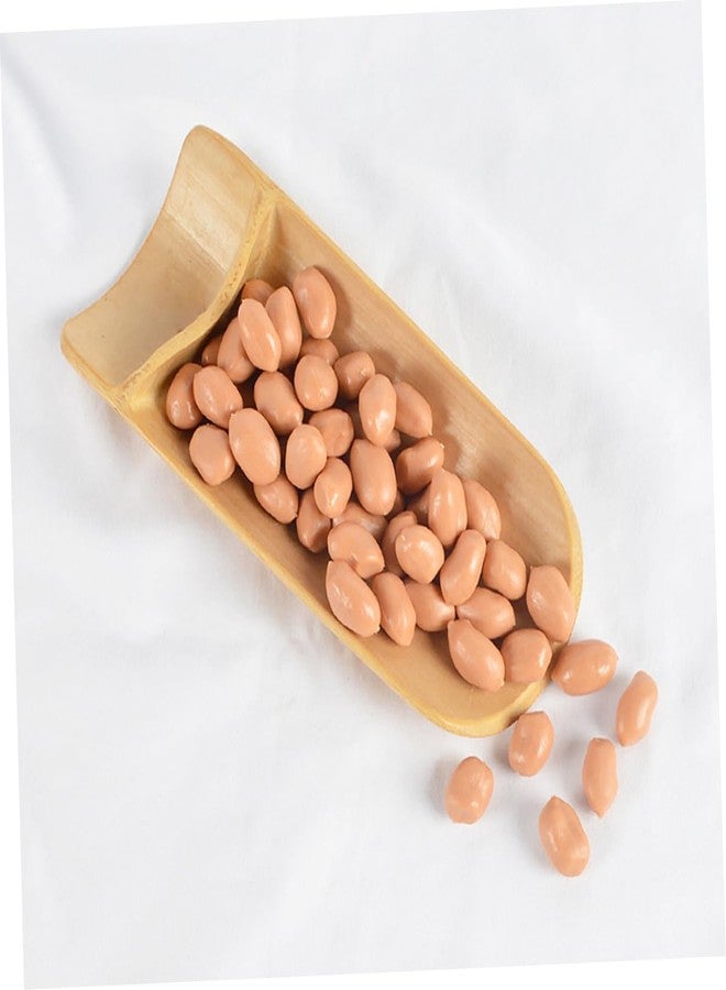 OHPHCALL 1bag Artificial Groundnut Kernels Fake Peanut Models for Photography Props Realistic Simulation Nuts for Home Decor and Events for Displays and Craft Projects - Image 4