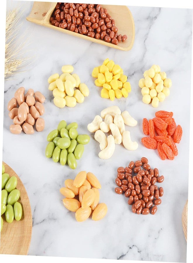 OHPHCALL 1bag Artificial Groundnut Kernels Fake Peanut Models for Photography Props Realistic Simulation Nuts for Home Decor and Events for Displays and Craft Projects - Image 3