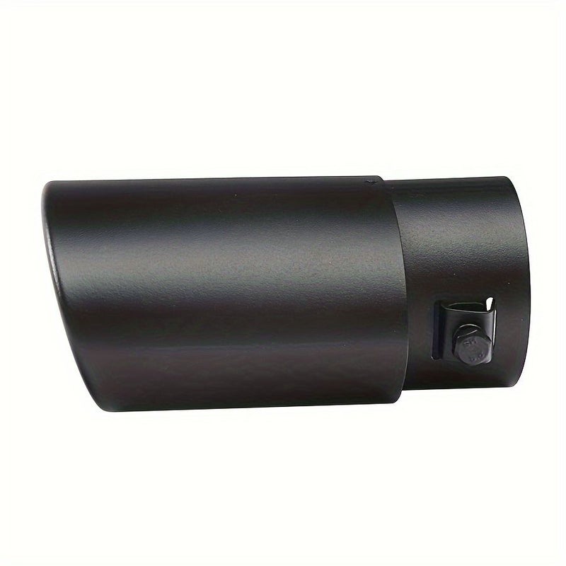 High Performance Stainless Steel Car Exhaust Tailpipe Black Curved Stylish Heat Resistant Easy Installation Vehicle Accessory Upgrade Modifcation - Image 2