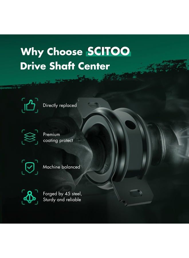 SCITOO Drive Shaft Center Support Bearing Fit For Porsche Cayenne 2003-2006 2008-2010,For Volkswagen Touareg 2004-2010 7L0521102B - Image 5