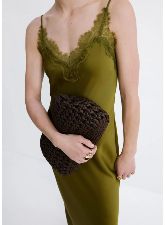 MANGO  Satin camisole dress for Women | Best Price UAE