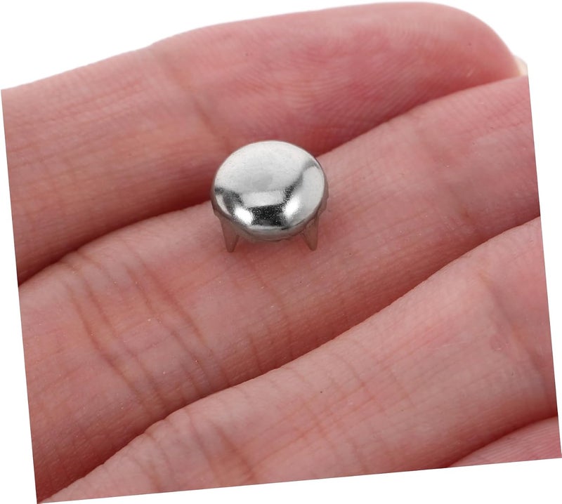 Vosarea 100pcs Round Rivets Kit for Purse Making Leathercraft Assorted Claw Studs and Decorative Claw Nails - Image 3