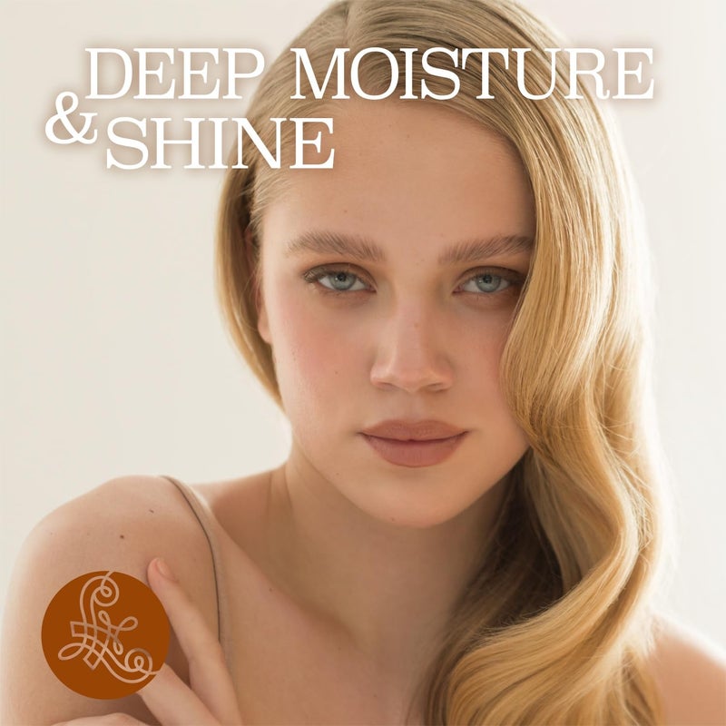 L LUSETA Luseta Manuka Honey Shampoo Moisturizing for Dry Damaged Hair Hydrating Formula Repairs Frizz, Adds Shine for Dull Hair 33.8oz - Image 2