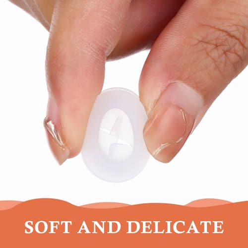 PACKOVE Silicone Straw Hole Plugs Mason Jar Lids Airlock Grommet Fermenter Lid Grommet For Mason Jars Straws Airlock Beer Wine Bucket 20PCS - Image 3