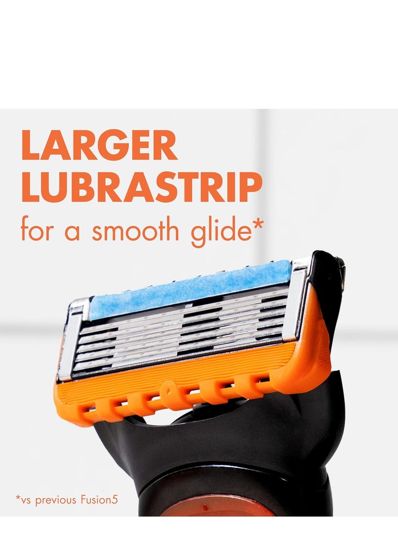 Gillette - Gillette Fusion 5 Manual Razor Handle And 2 Razor Blade Refills For Long Lasting Smooth Shaving - Image 1