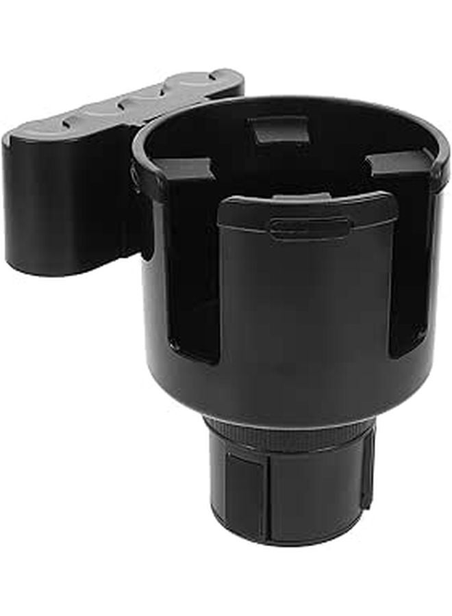Large Car Cup Holder Expander with Coin Tray Compatible with Travel Mugs and Water Bottles - Image 1