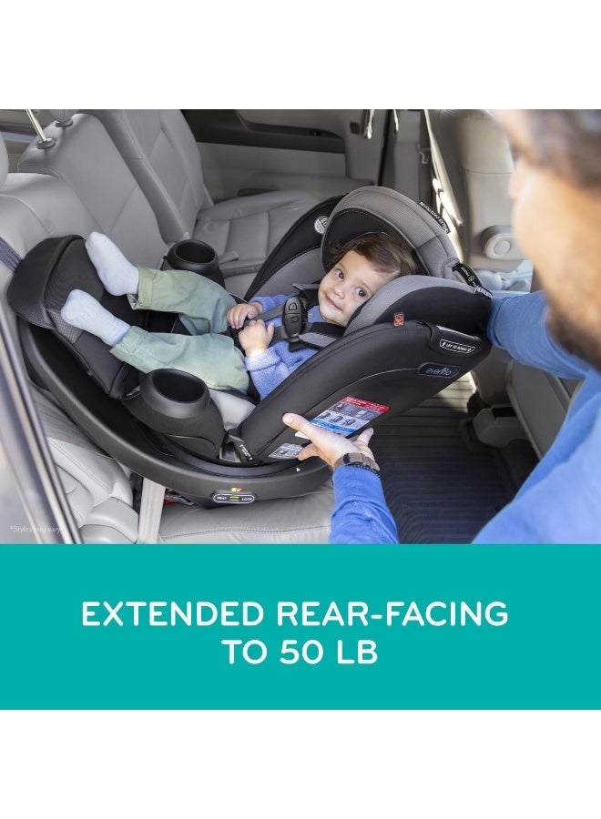 Evenflo Revolve360 Extend All-in-One Rotational Car Seat with Quick Clean Cover - Image 3