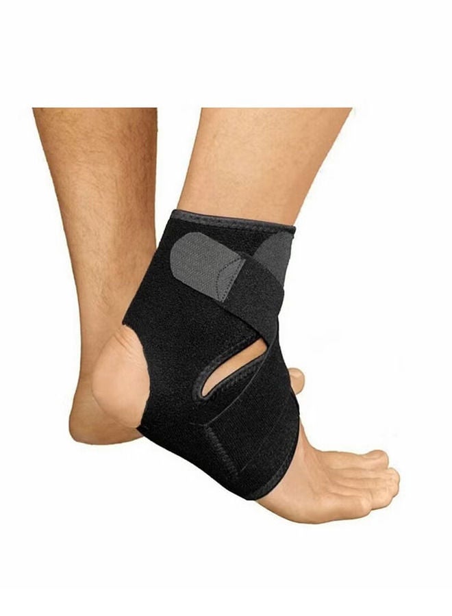 Depend Ankle Support Brace Sleeve Wrap Adjustable Breathable- Left or Right Foot, 1 Pcs - Image 1