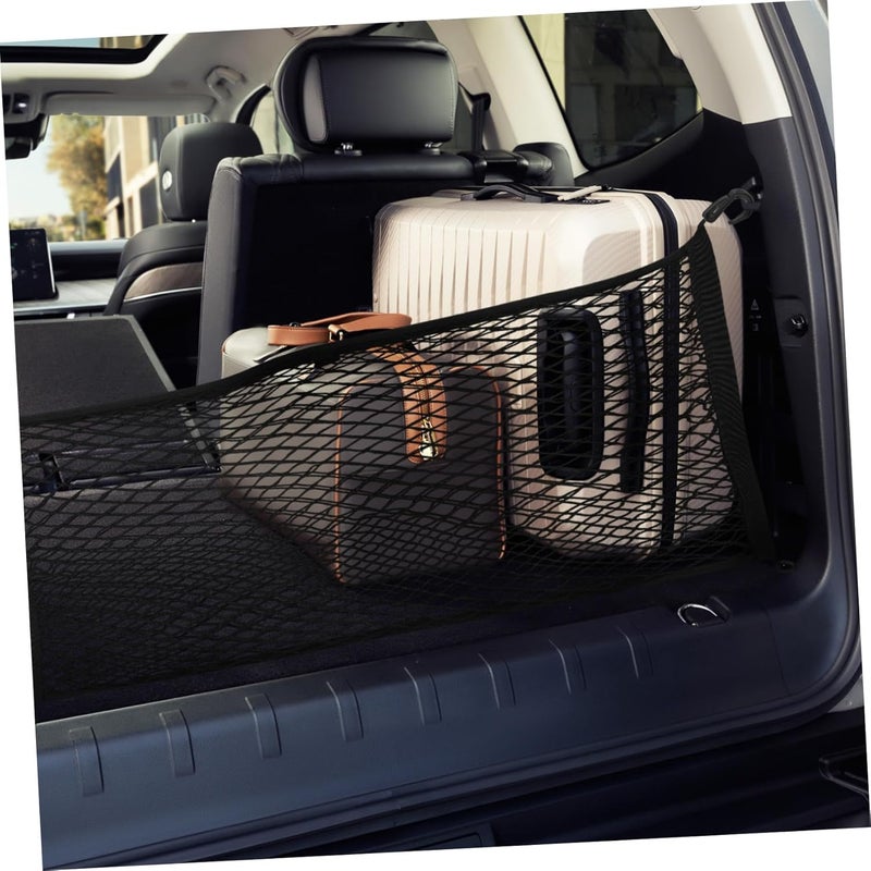 Climate adapted upgraded quality MAGICLULU Car Trunk Cargo Net Thick Elastic Vehicle Bungee Storage Organizer for SUV Truck and Van Sturdy Mesh Pocket for Efficient Car Storage Multi-purpose fine material Repeated use resistant selected material Easy hand assemble compatible Upgraded quality Temp & permanent project compatible Multi-use well optimized build Secure equipped warehouse Worldwide popular practical build Lightweight Small apartment fit Slow wear optimized quality Demand fit global economical quality Land transit & shipment compatible Flexible use switching Low wear optimized build Daily wear upgraded resistant material Diverse use resistant crafted quality Replaceable parts User tested optimized build Quick available purchase options Affordable purchase options Globally popular elegant design Market popular practical build Field test upgraded craftsmanship - Image 4