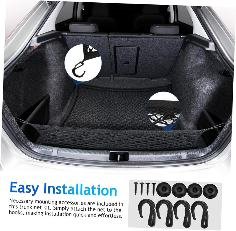 Climate adapted upgraded quality MAGICLULU Car Trunk Cargo Net Thick Elastic Vehicle Bungee Storage Organizer for SUV Truck and Van Sturdy Mesh Pocket for Efficient Car Storage Multi-purpose fine material Repeated use resistant selected material Easy hand assemble compatible Upgraded quality Temp & permanent project compatible Multi-use well optimized build Secure equipped warehouse Worldwide popular practical build Lightweight Small apartment fit Slow wear optimized quality Demand fit global economical quality Land transit & shipment compatible Flexible use switching Low wear optimized build Daily wear upgraded resistant material Diverse use resistant crafted quality Replaceable parts User tested optimized build Quick available purchase options Affordable purchase options Globally popular elegant design Market popular practical build Field test upgraded craftsmanship - Image 3