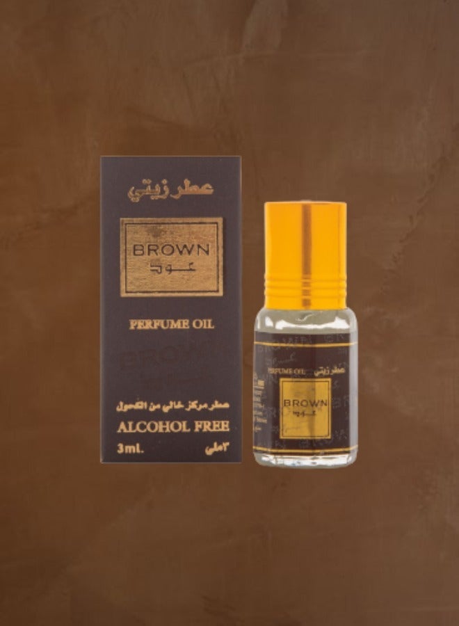بانافع 72 قطع عطر براون عود زيتي 3 مل - Image 2