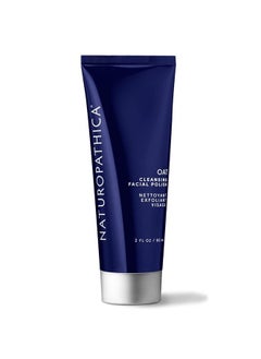 Naturopathica Oat Cleansing Facial Polish - 3-in-1 Cleanser, Scrub & Mask - Daily Exfoliator for All Skin Types - Vegan, Made in USA, 2 oz. (60 ml)  - Image 1