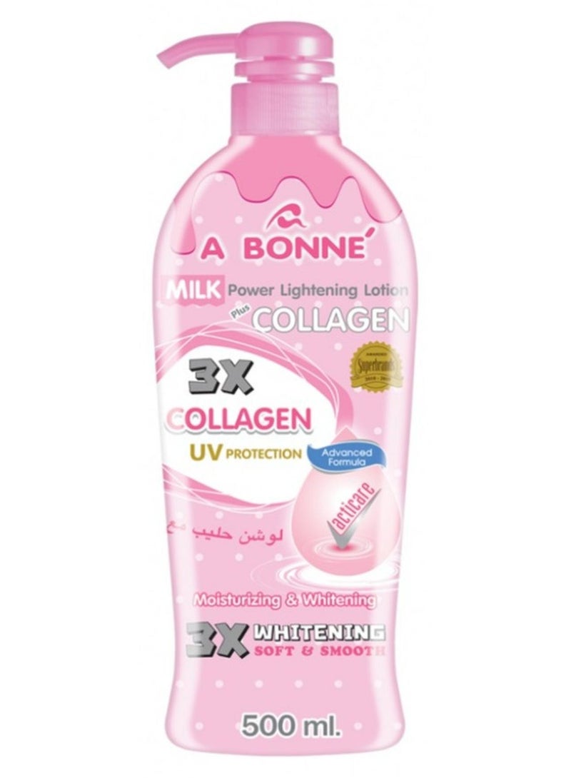 A BONNE Milk Power Lightening Lotion Collagen 500 ml