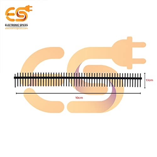 Electronicspices Electronic Spices 11 mm Male Berg Strip 1 X 40 Pin Headers Pack of 10 Sticks - Image 4