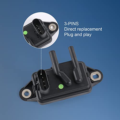 CARMOCAR EGR Exhaust Gas Recirculation Pressure Feedback Sensor Replacement for Ford F-150 F-250 F-350 Ranger,Mercury Sable,Mazda B3000 B2500,Lincoln Navigator Town Car，DPFE15, F77Z9J460AB, F77Z9J460AB, VP8T - Image 4