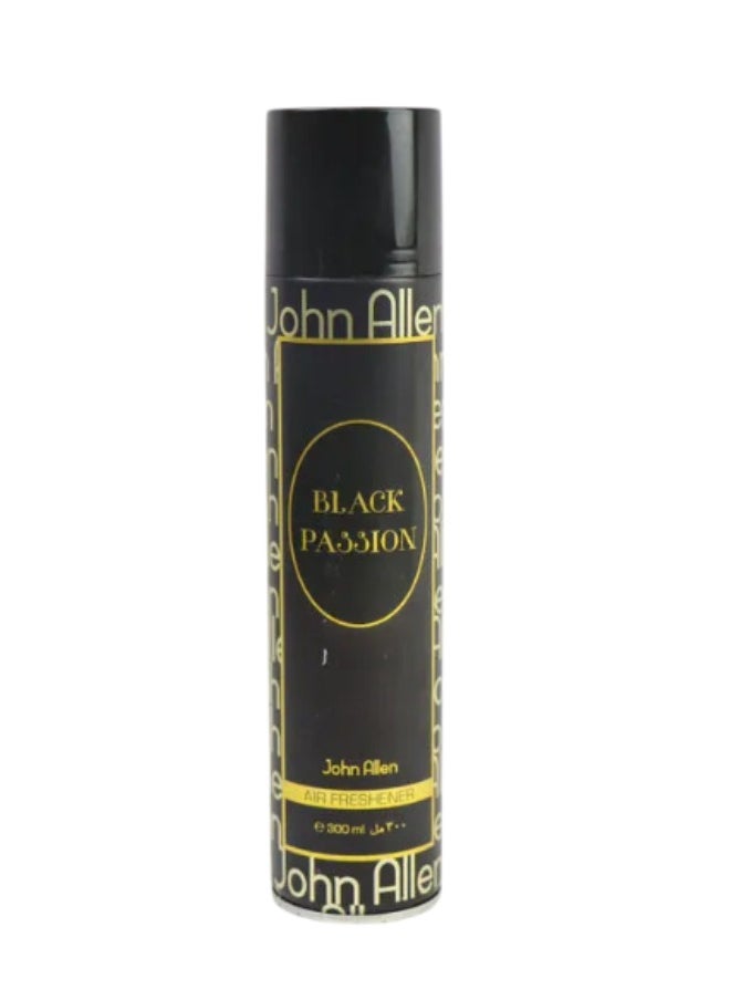 John Allen Black Passion Air Freshener - 300ml  - Image 1
