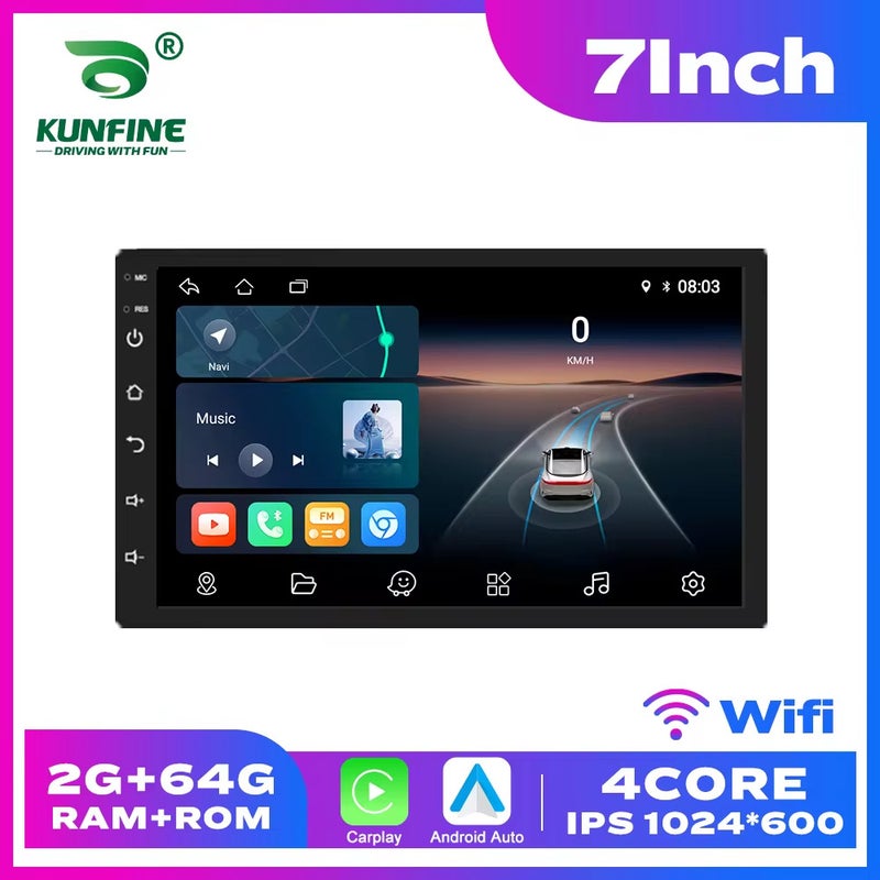 7/9/ 10Inch Car Navigation Gps Bluetooth Wireless Carplay Central Control Large Screen Reversing Image All-In-One Car Machine - Image 1