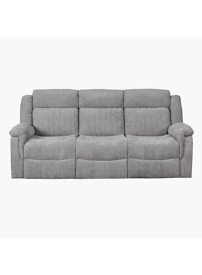 Home Box Griffen 3-Seater Recliner Fabric Sofa with USB 212 x 100 x 95.5 cm - Image 2