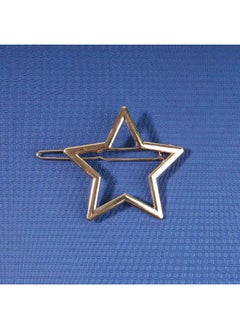 Yheakne Vintage Star Hair Clip Barrette Gold Hair Barrette Pin Metal Hair Clamp Half Bun Holder Clips Decorative Hair Accessories For Women And Girls (Gold)  - Image 4