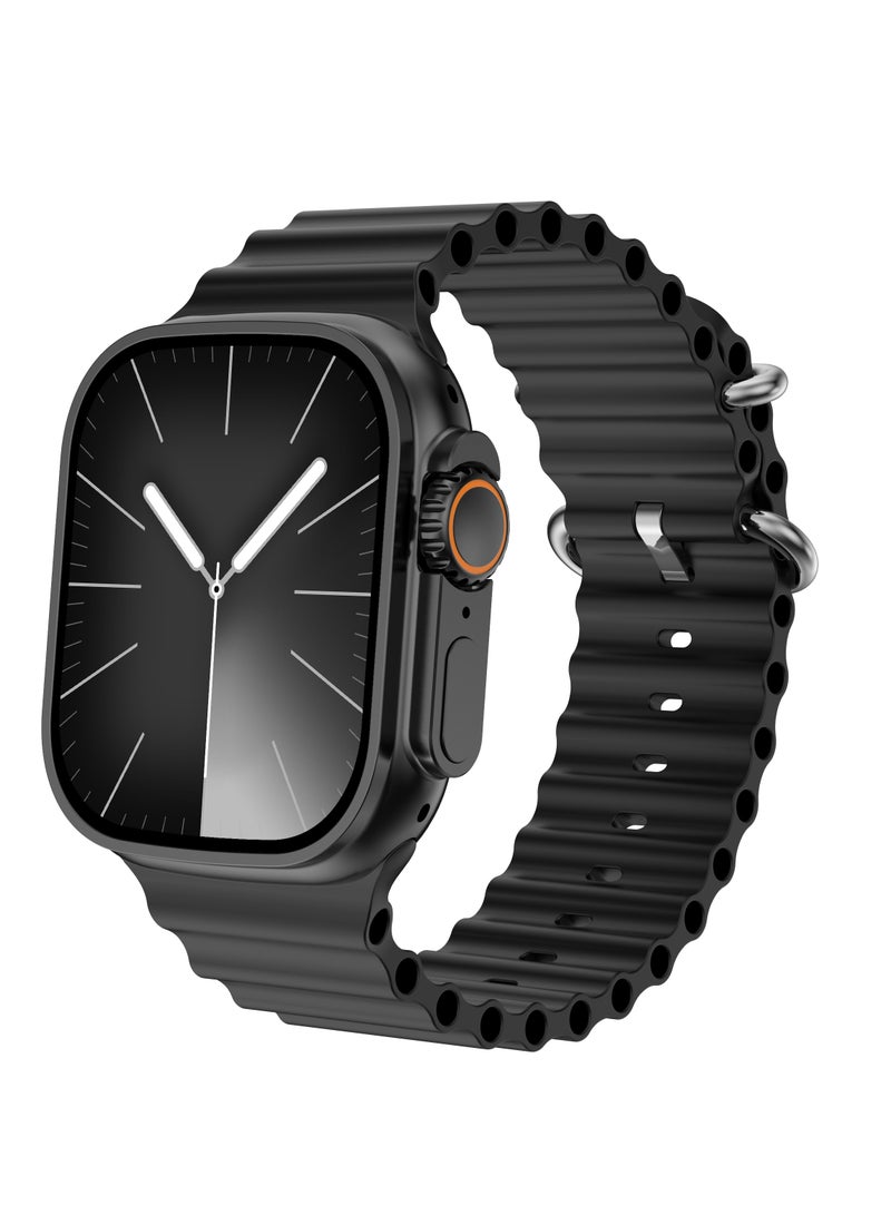 AROAQ T900 Ultra 2 GS Big 2.3 Infinite Display Series 9 Super Fast Ultra Smartwatch Black - Image 3